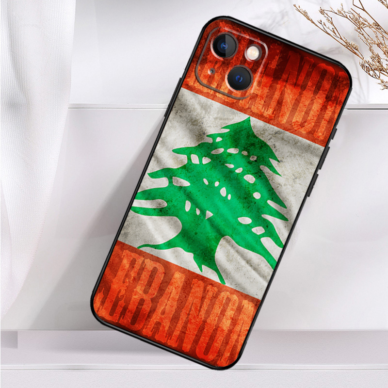 Lebanon Flag Map Shockproof Ca - Phone Cases Lebanon recensie en prijs