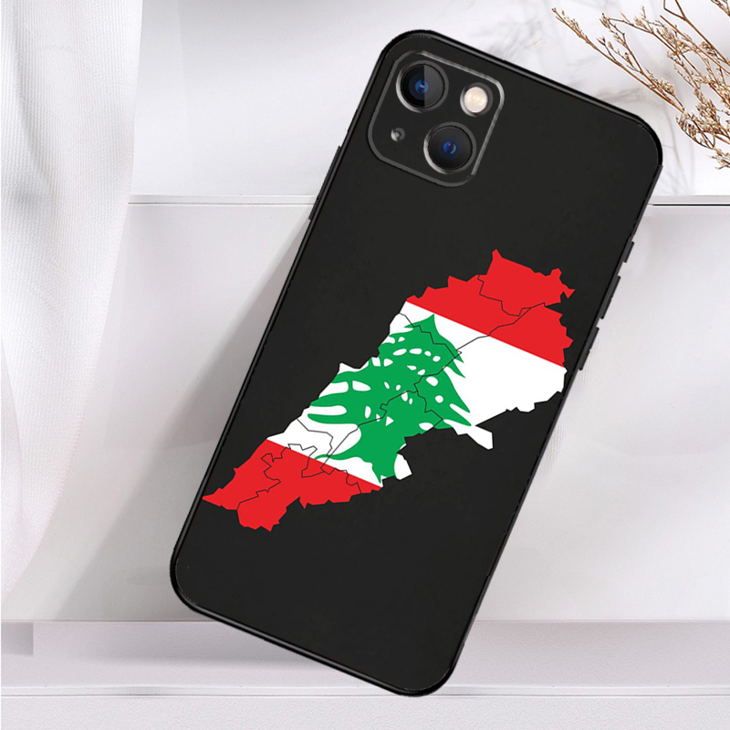 Lebanon Flag Map Shockproof Ca - Phone Cases Lebanon recensie en prijs