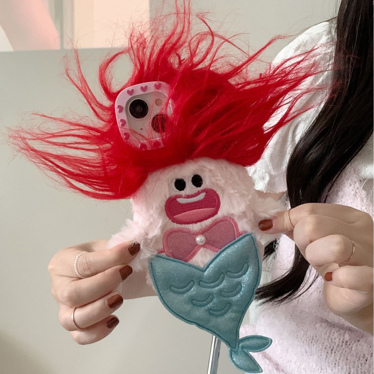 Plush Mermaid Phone Case For I - Phone Cases Ugly recensie en prijs