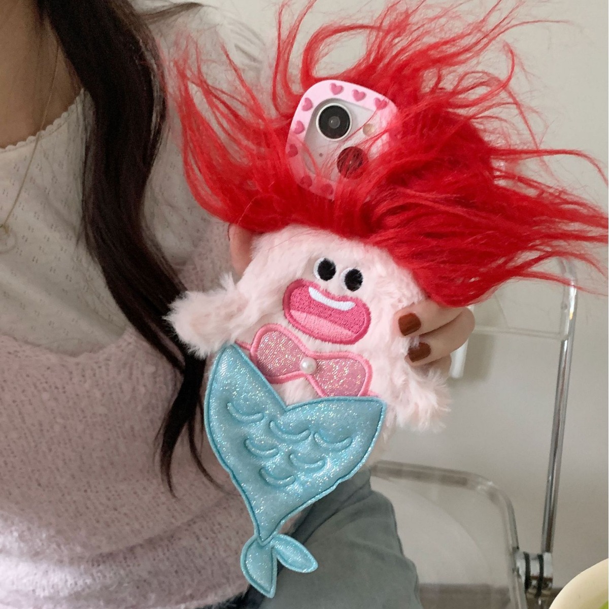 Plush Mermaid Phone Case For I - Phone Cases Ugly recensie en prijs
