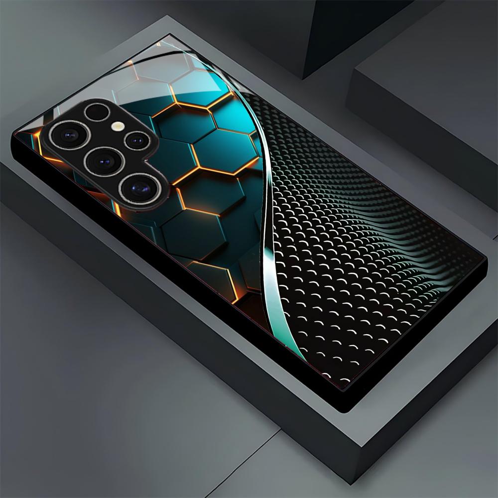 Creative Honeycomb Wood Patter - Phone Cases Galaxy S23 recensie en prijs