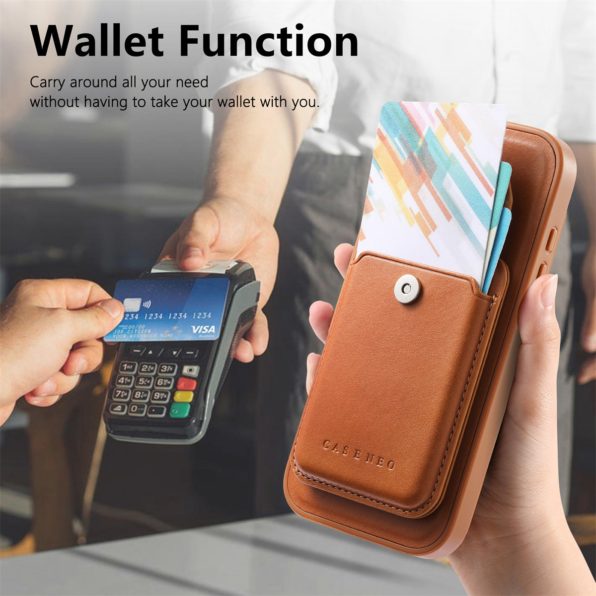 Detachable Magnetic 2 in 1 Lea - Phone Cases That Hold Cards recensie en prijs