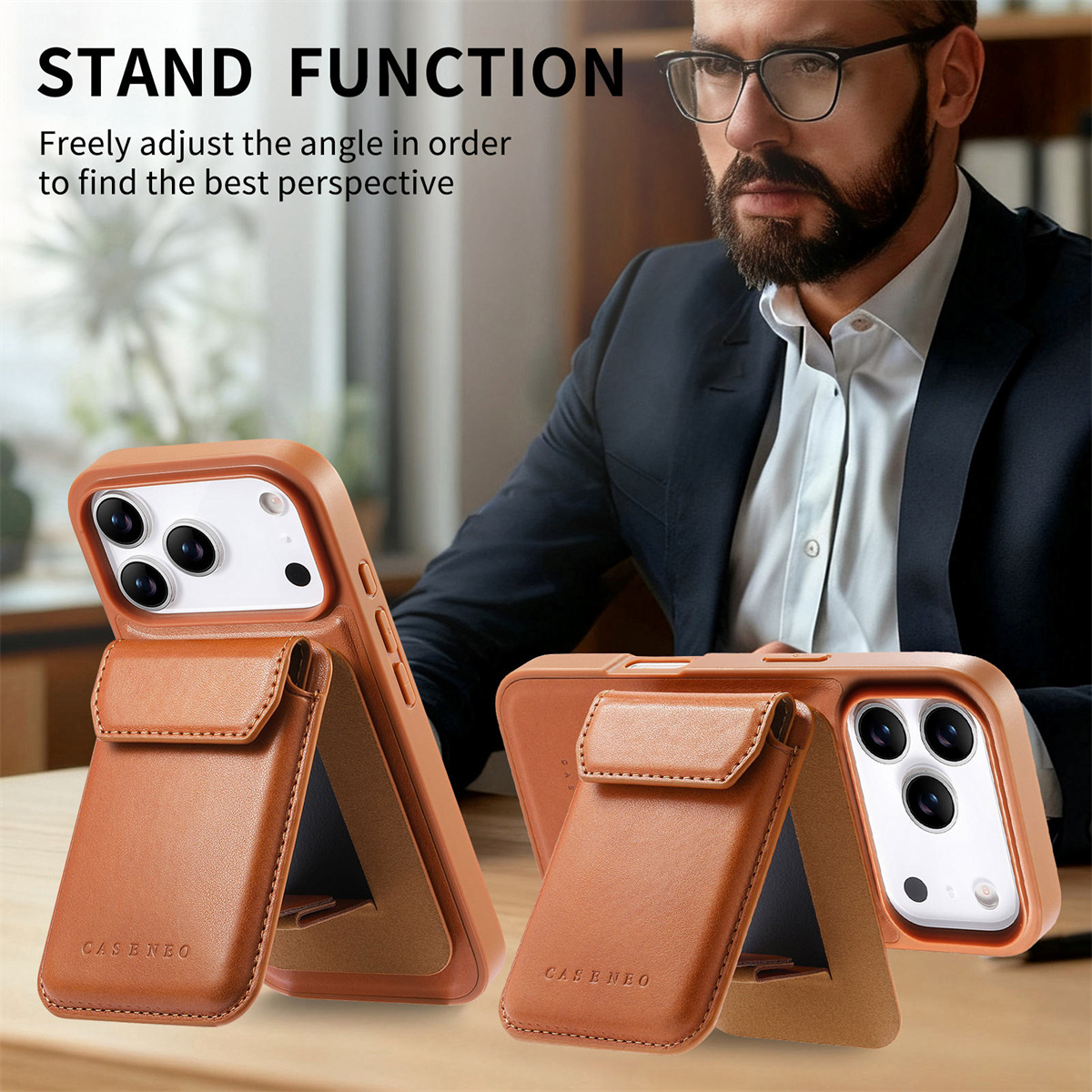 Detachable Magnetic 2 in 1 Lea - Phone Cases That Hold Cards recensie en prijs