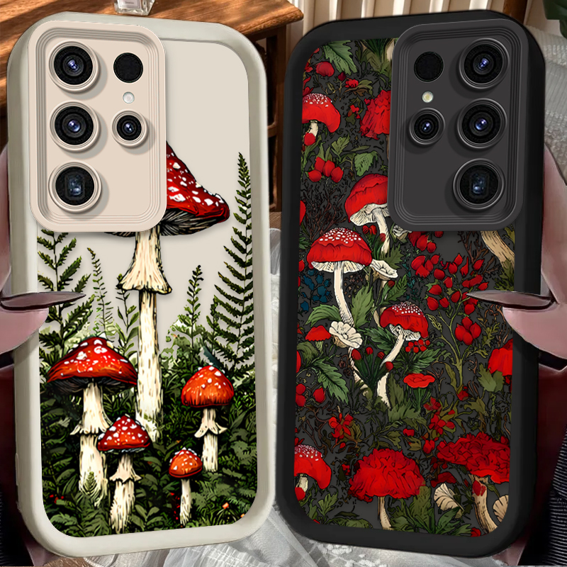 Mushroom Aesthetic Soft Phone  - Phone Cases Aesthetic recensie en prijs