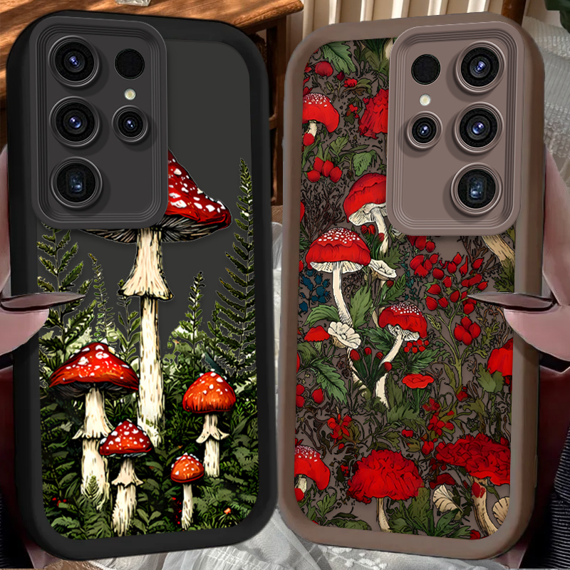 Mushroom Aesthetic Soft Phone  - Phone Cases Aesthetic recensie en prijs