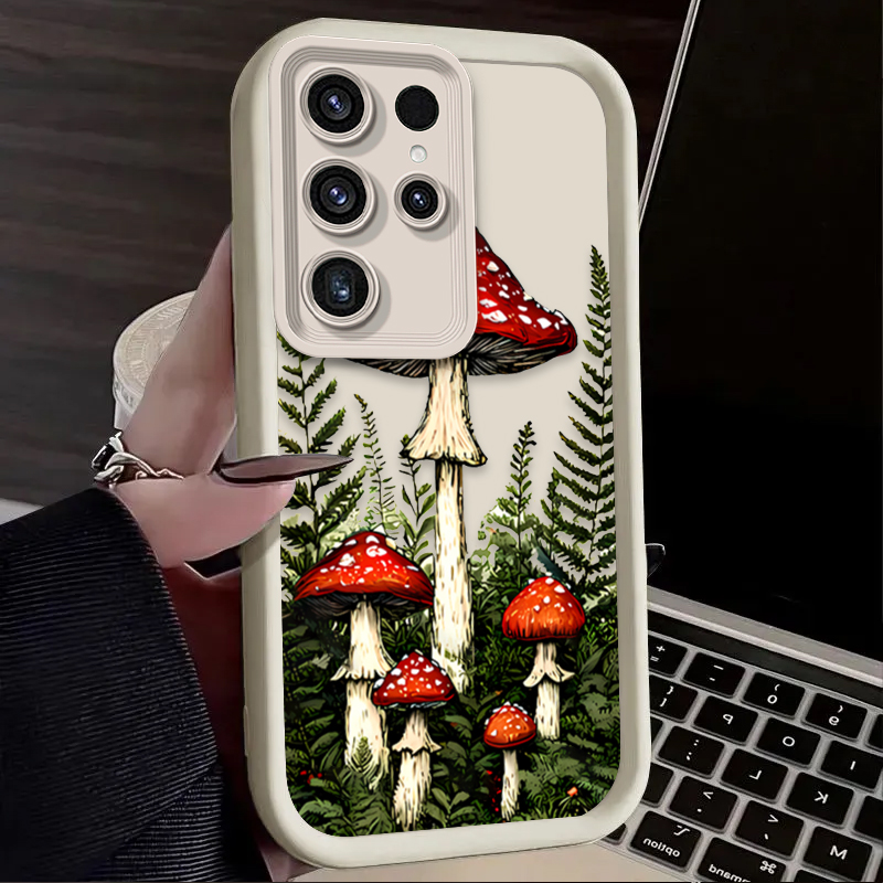 Mushroom Aesthetic Soft Phone  - Phone Cases Aesthetic recensie en prijs