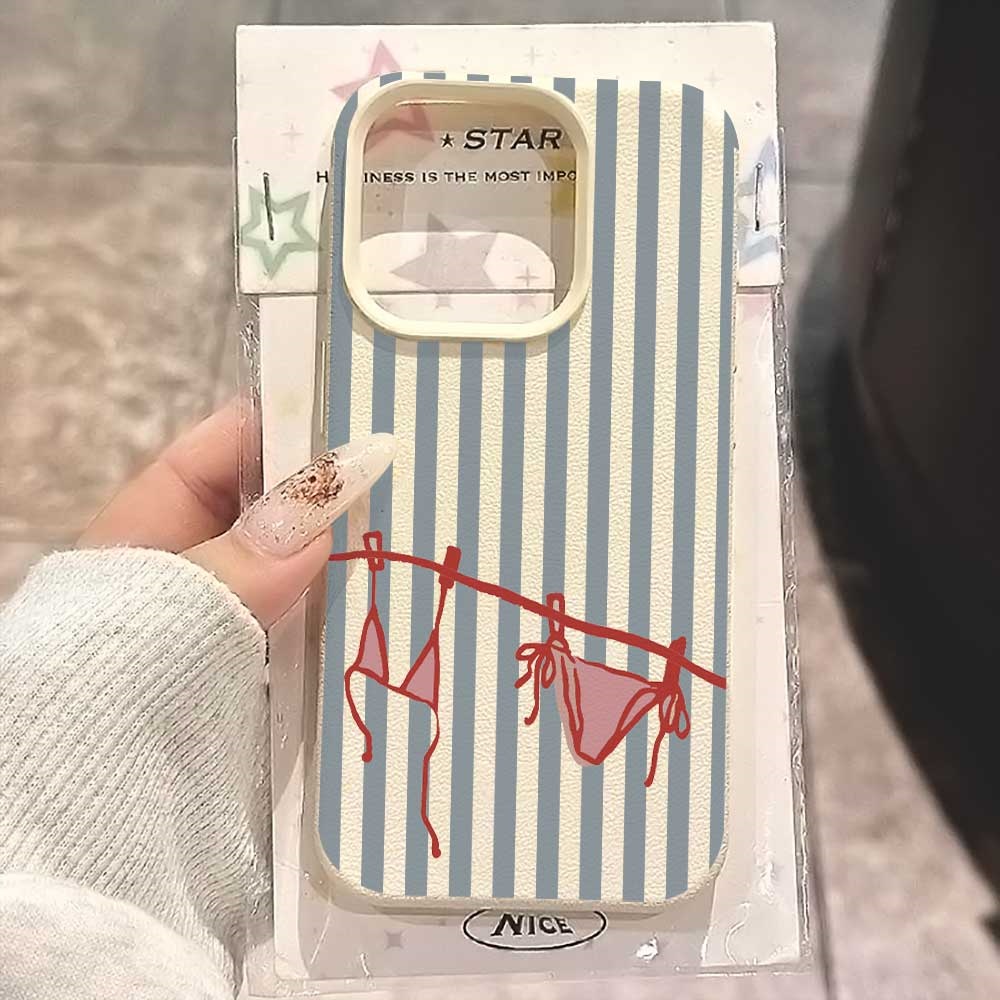 Blue White Striped Bikini Phon - Phone Cases Rugged recensie en prijs
