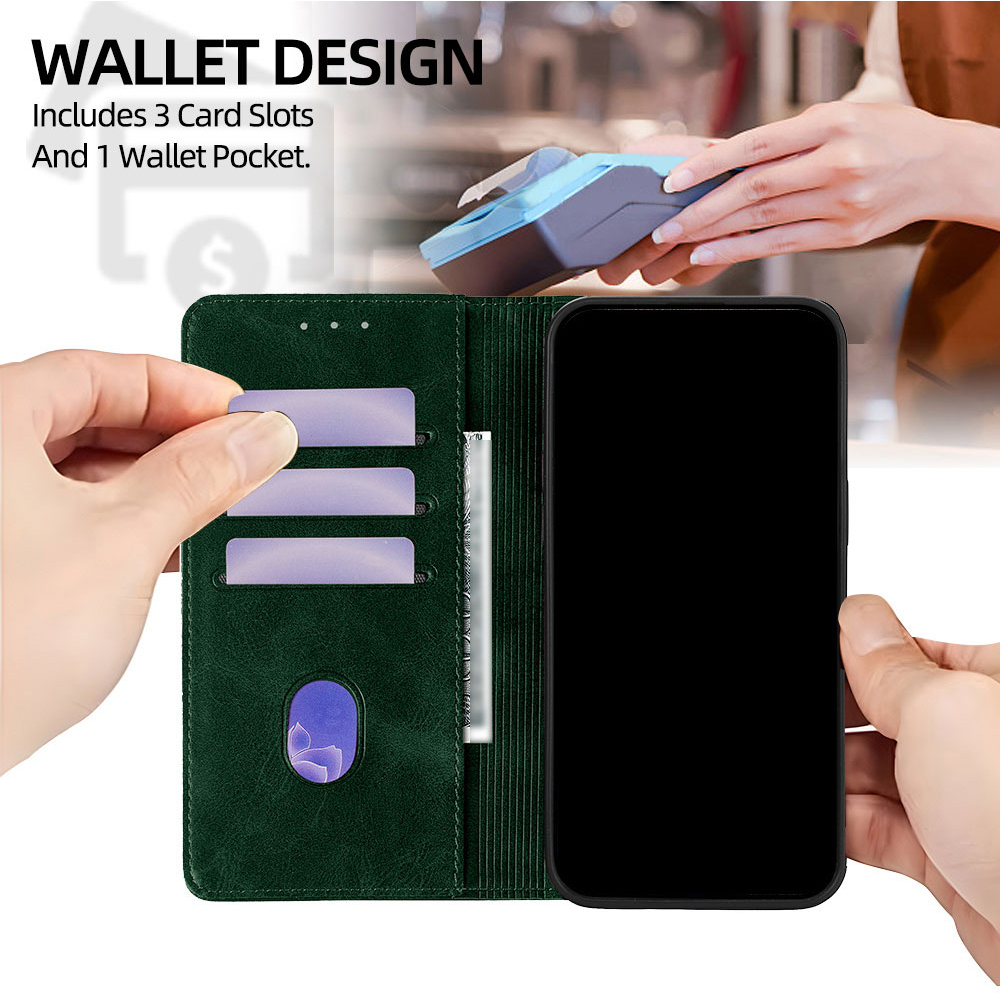 Magnetic Leather Floral patter - Flip Leather Case recensie en prijs