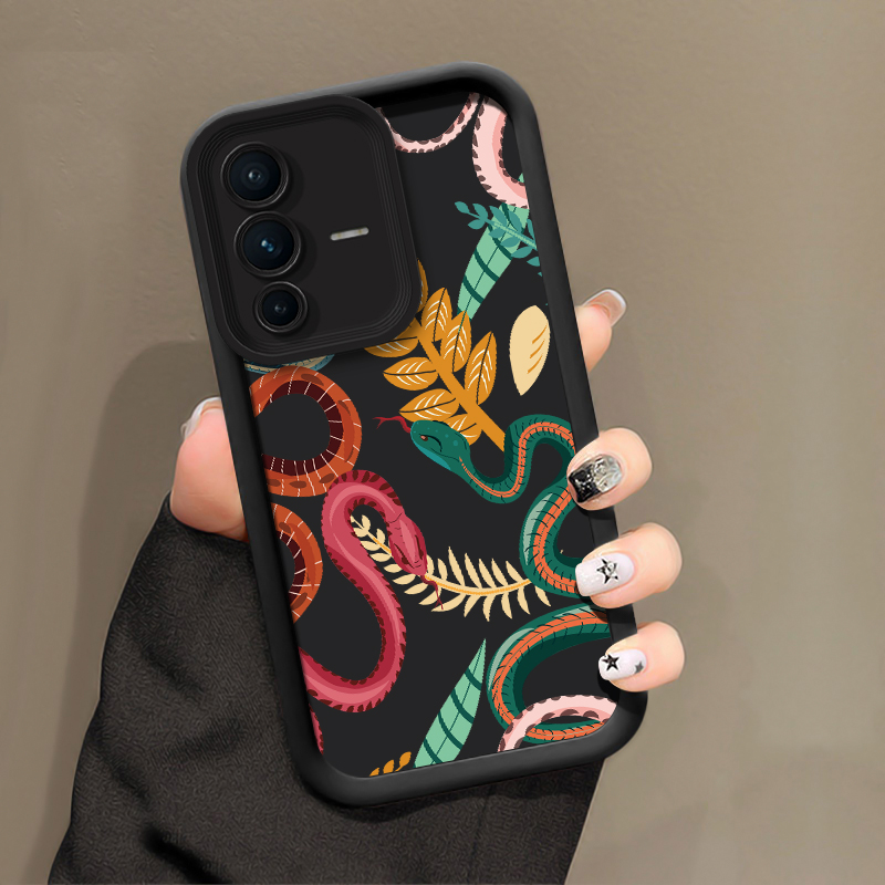 Luxury Snake Print Phone Case  - Phone Cases Vivo recensie en prijs