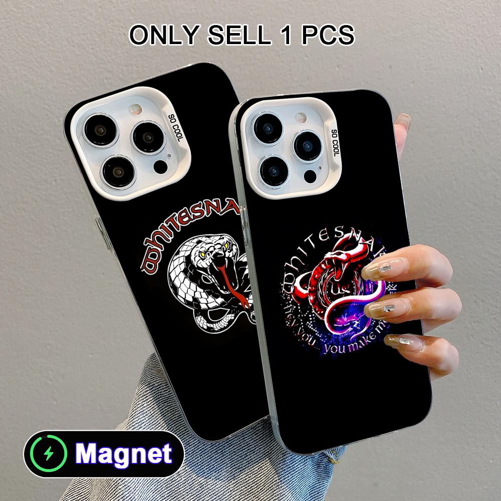 Fashion White Snake Phone Case - Phone Cases With Magnet recensie en prijs