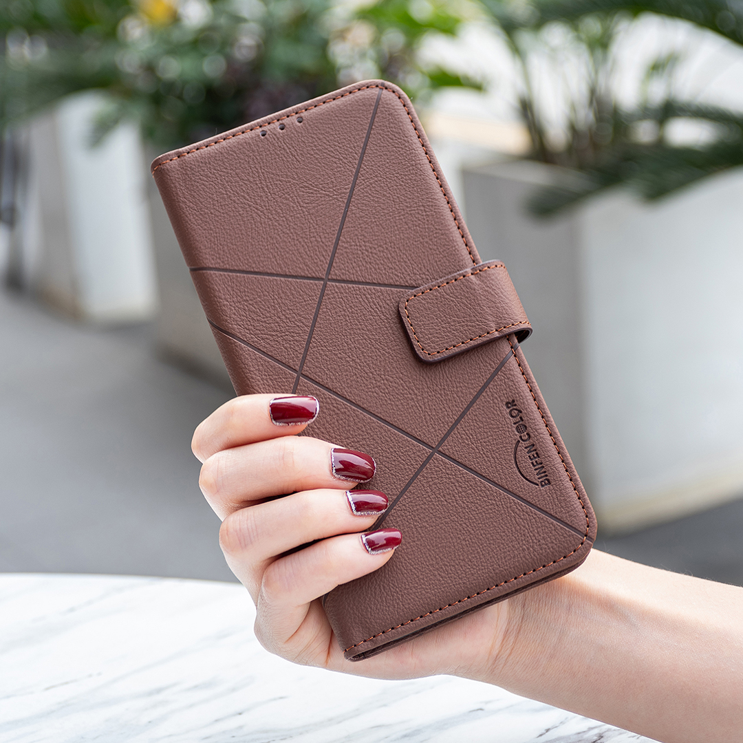 Phone Case For Moto G06 G56 G8 - Flip Leather Case recensie en prijs