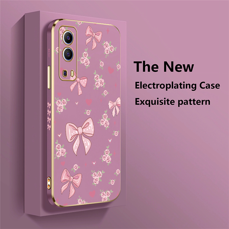Pattern Flowers Bow Knots Phon - Phone Cases Vivo recensie en prijs