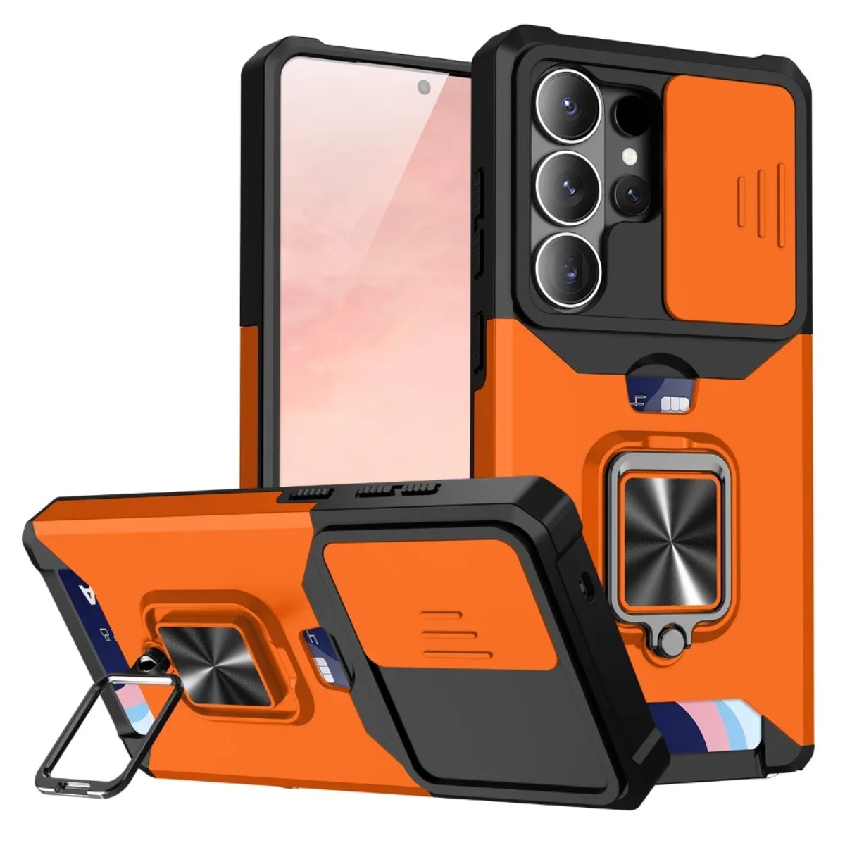 Card Slot Ring Holder Phone Ca - Phone Cases That Hold Cards recensie en prijs
