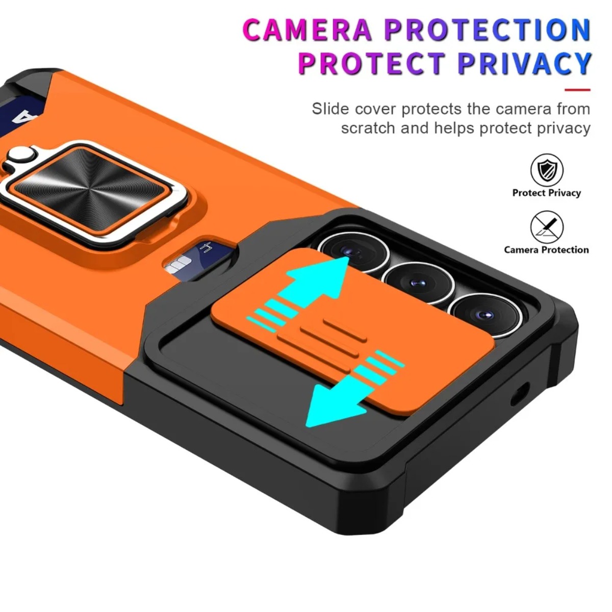 Card Slot Ring Holder Phone Ca - Phone Cases That Hold Cards recensie en prijs