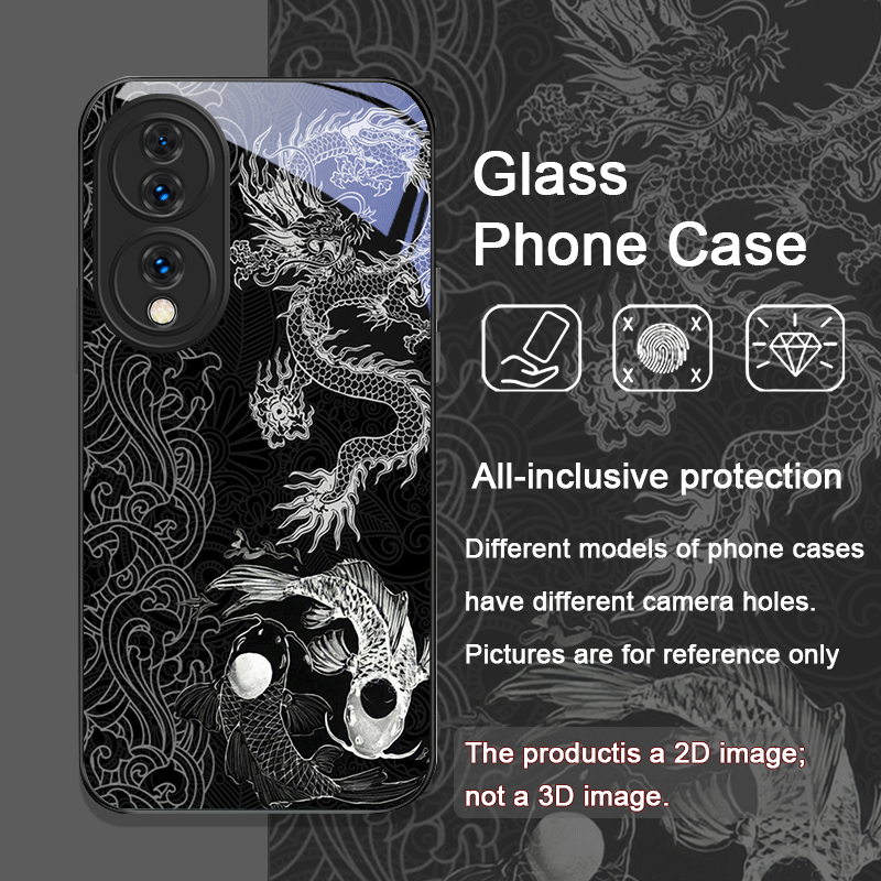 Aesthetic Cool Black Dragon Pr - Phone Cases Aesthetic recensie en prijs