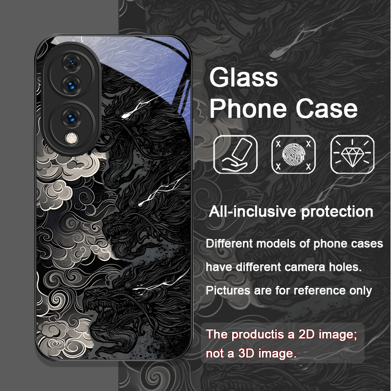 Aesthetic Cool Black Dragon Pr - Phone Cases Aesthetic recensie en prijs