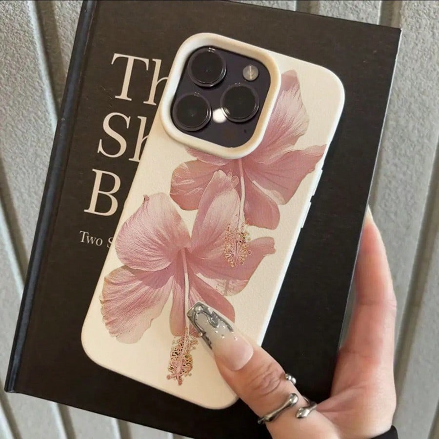 Pink Hibiscus Elegant High Aes - Phone Cases Aesthetic recensie en prijs