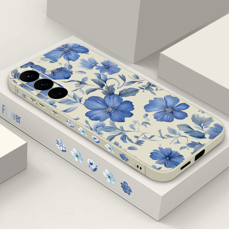 Flowers Plant Pattern Phone Ca - Phone Cases Galaxy S23 recensie en prijs