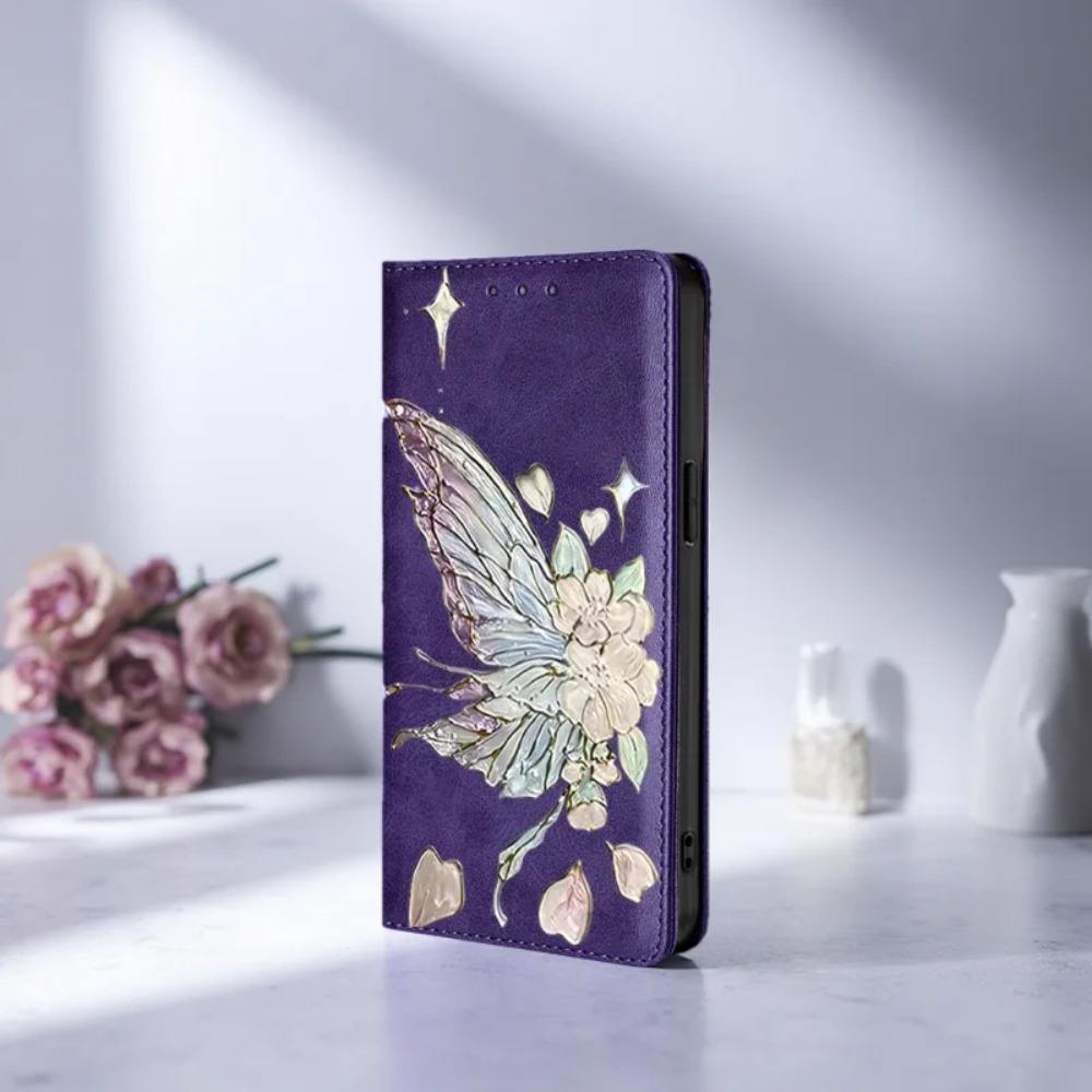 Painted Magnetic Flip Leather  - Phone Cases Galaxy S23 recensie en prijs